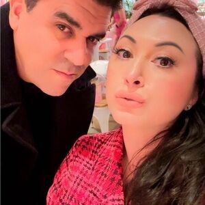 Pink Tweed Jacket - Bold Pink Pattern